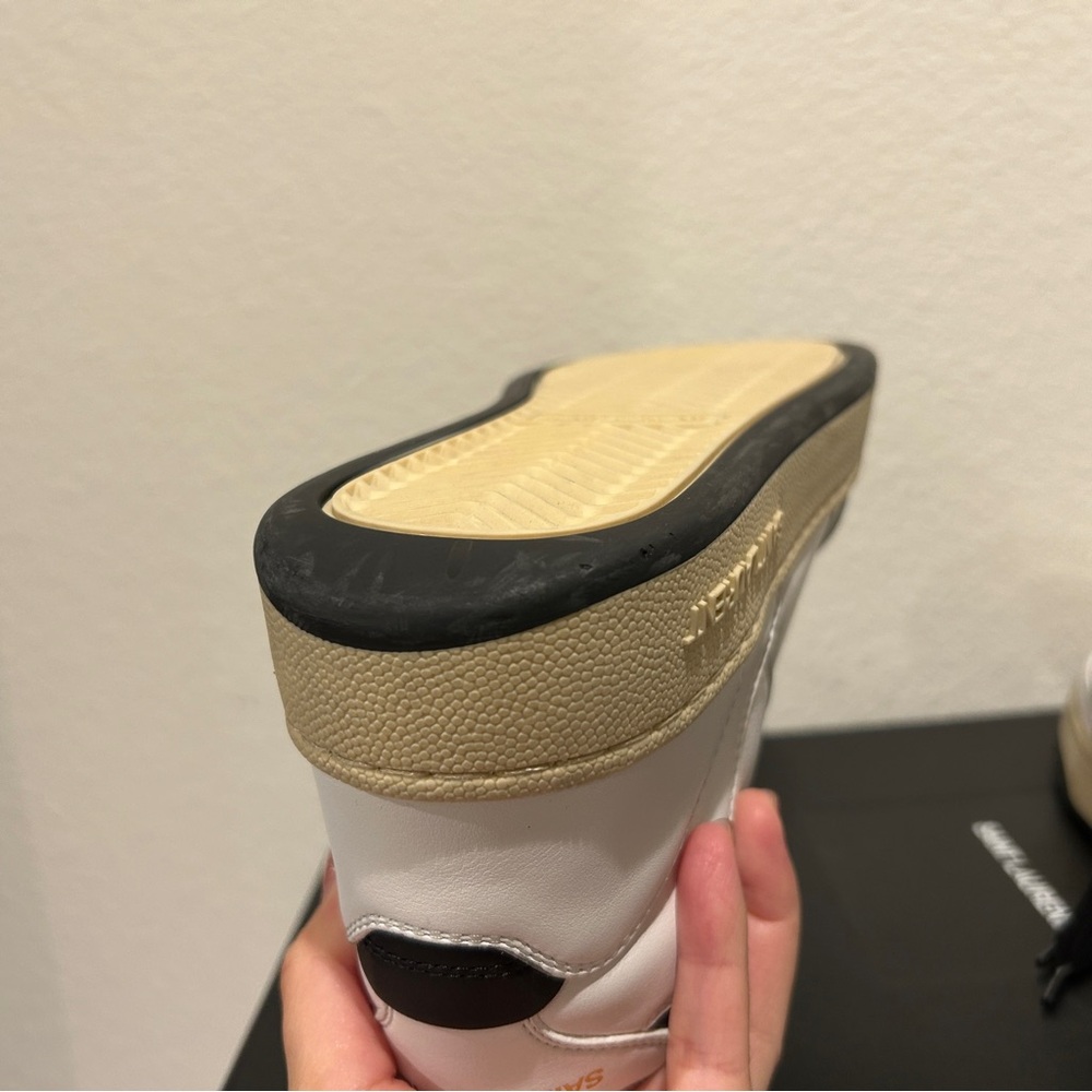 Saint Laurent LAX Mid Top leather sneakers, Size 38, New in Box - Picture 12 of 15
